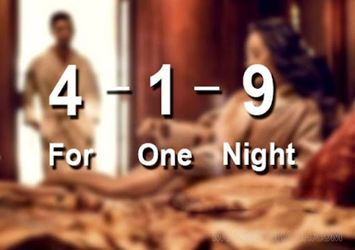 Số 419 được sử dụng trong ứng dụng hẹn hò như một cuộc tình một đêm