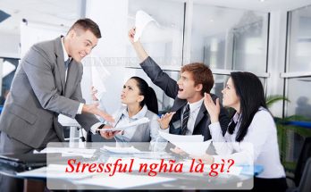 Stressful nghĩa là gì?