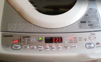 Máy giặt Toshiba báo lỗi E2-3 thường xuyên xảy ra