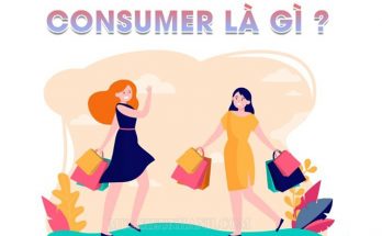 Consumer có nghĩa là người tiêu dùng