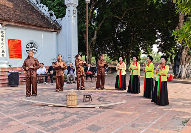 Hát trống quân tại Hưng Yên là một di sản văn hóa phi vật thể của nước ta