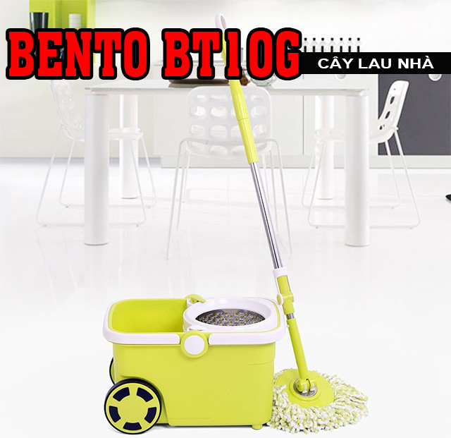 Bento BT10G thiết kế đơn giản với thùng lau đi kèm